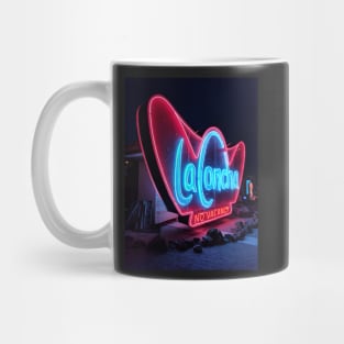 La Concha Neon Sign Mug